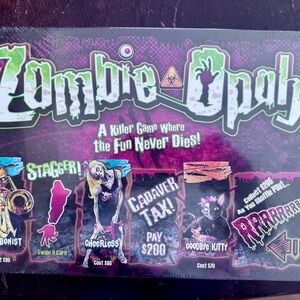 Zombie Opoly Board Game NWOT